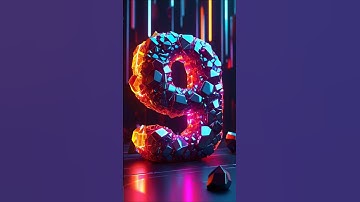 #shorts Glowing 3D Countdown – 10 Seconds of Stunning Effects! ✨🚀 #10seconds #countdown