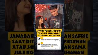 Safries Surprising Answer When Asked Whether She Prefers P3r4w4n Or J4nd4 trending shorts viral