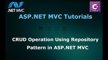 How to Create CRUD Operations Using Repository Pattern in ASP.NET MVC