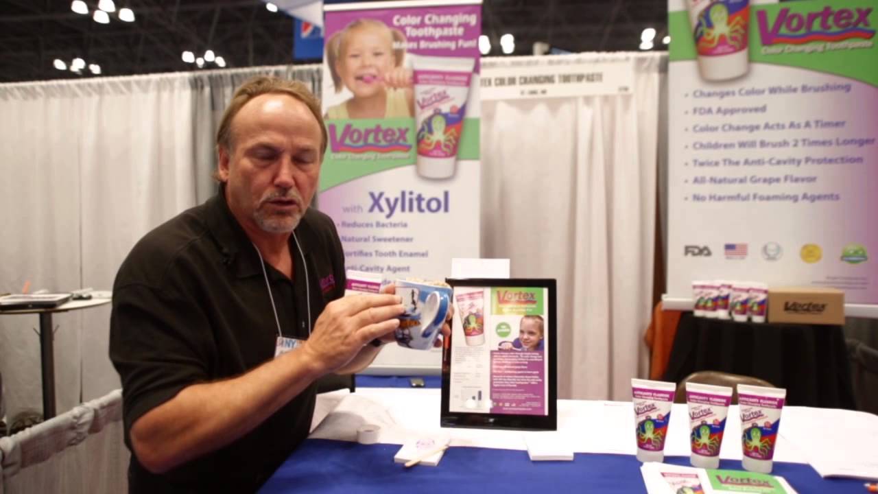 Wright Toothpaste -- Vortex Color Changing Toothpaste - YouTube