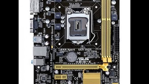 Asus H81M-K Motherboard No Power Problem 100% Ok