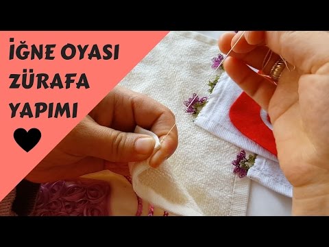 İğne oyası zürafa nasıl yapılır? - 10marifet