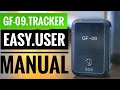 GF-09 vehicle GPS tracker Review and test haw to use setup