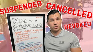 Driving on a Suspended / Revoked / Cancelled License in Arizona