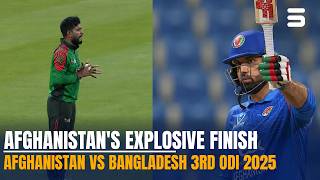 Last 2 Overs Full Drama | Afghanistan vs Bangladesh | 3rd ODI 2025 | 3D1T