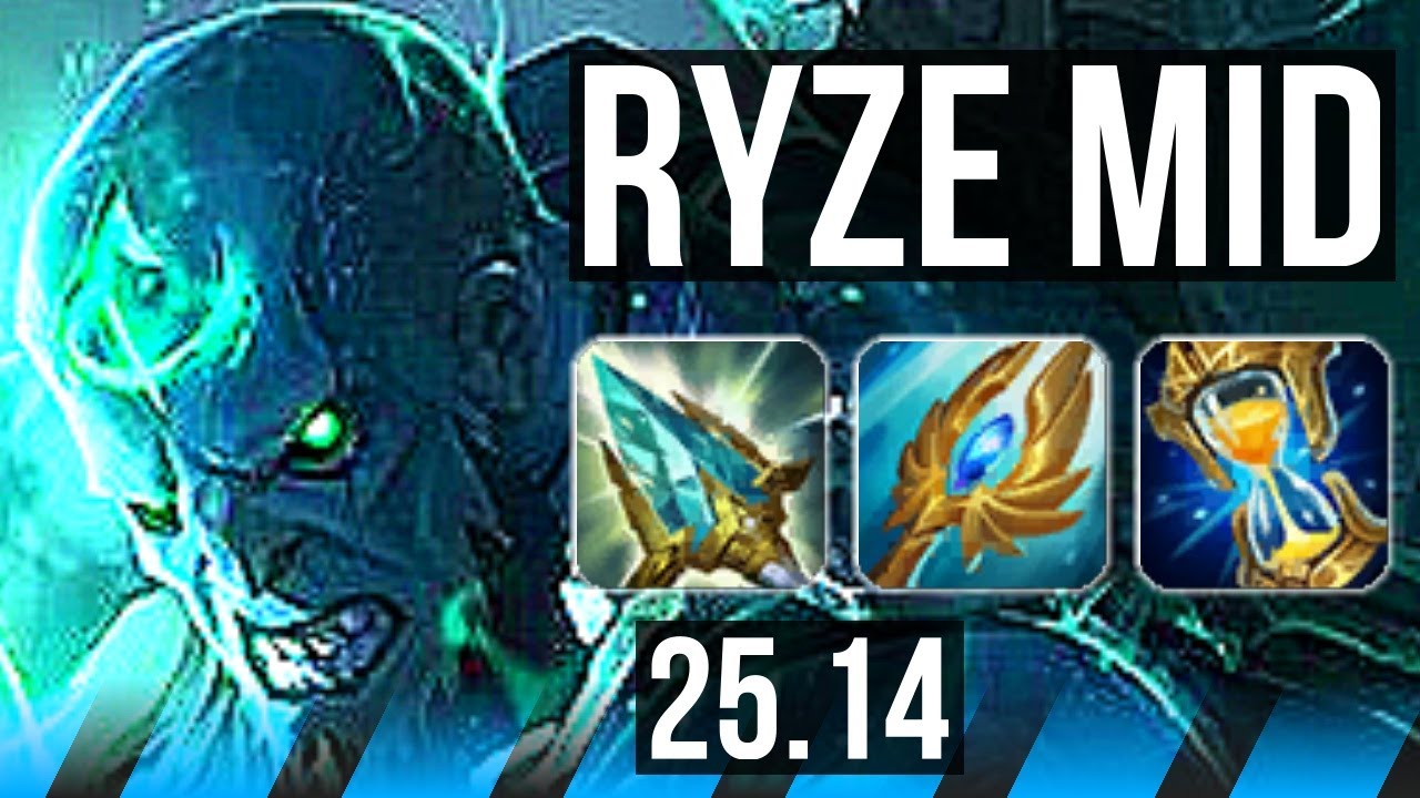 RYZE vs VIKTOR (MID) | KR Grandmaster | 25.14