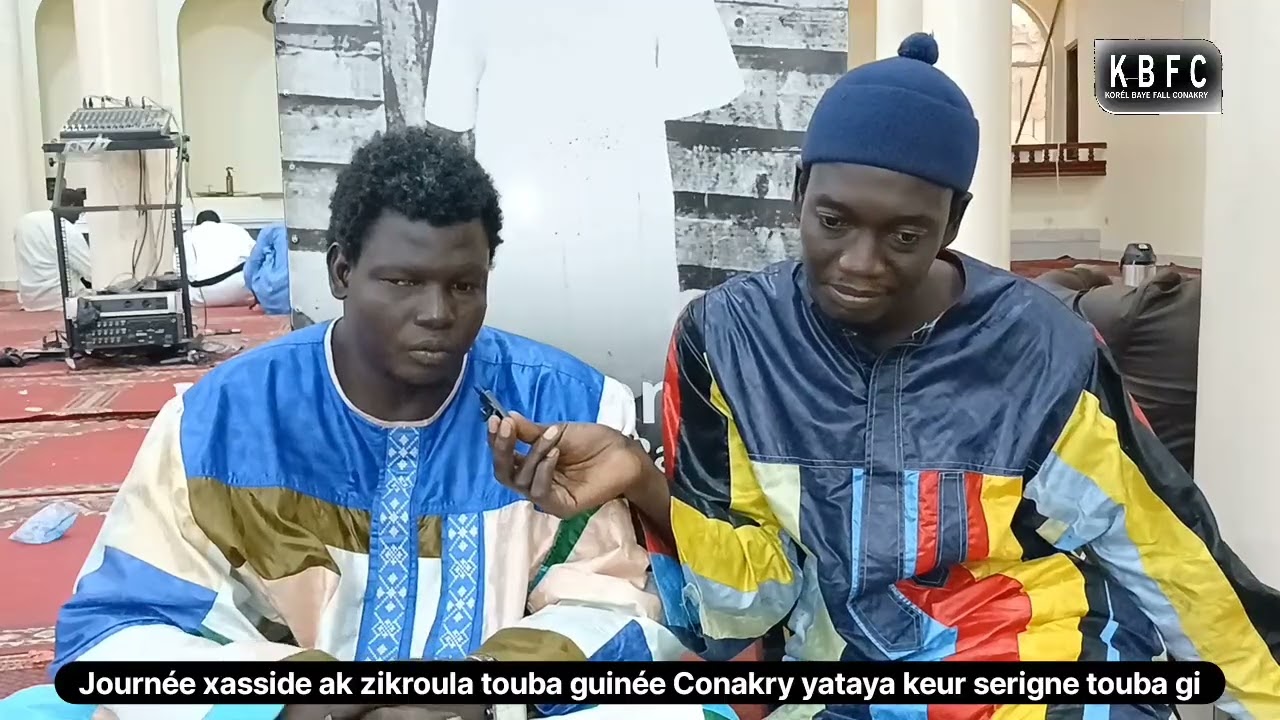 Journée xasside ak zikroula touba guinée Conakry yataya keur serigne touba gi