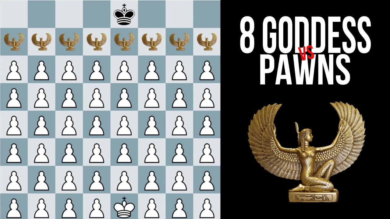 How many PAWNS are needed to defeat 8 GODDESS?