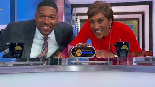 Good morning, sunshine! robin, michael, george & your friends at gma
invite you to start mornings off a little brighter! every morning 7am
et on abc....