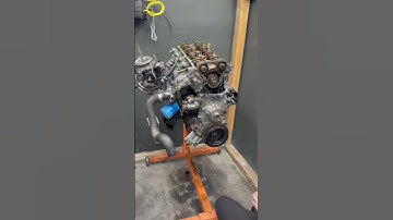 BUILDING & DRIVING A BRAND NEW NISSAN KA ENGINE IN 90 SECONDS! Pt.1 #automobile #boosted #mechanic