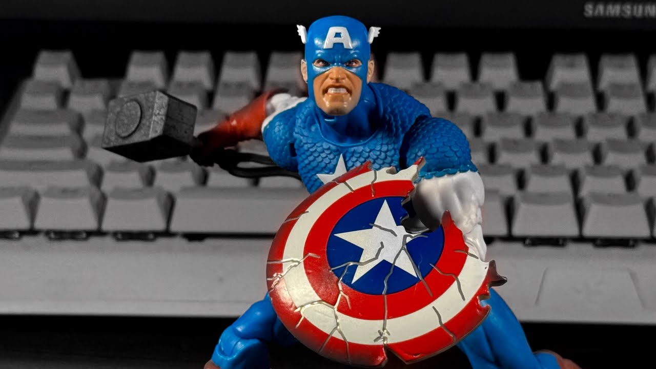 Secret Wars Captain America Marvel Figure Captain America Action