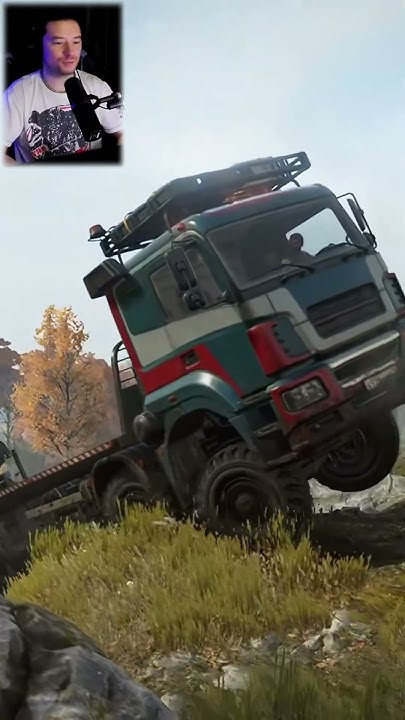 РОНЯЮ AZOV ATOM 67096 🤣 SNOWRUNNER 🤣 ПЕРЕВОРОТ КАМАЗ-65808 - YouTube