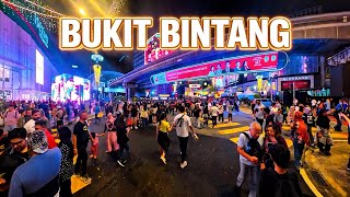 Night Walk di Kuala Lumpur 🇲🇾 (Bukit Bintang Vibes) 