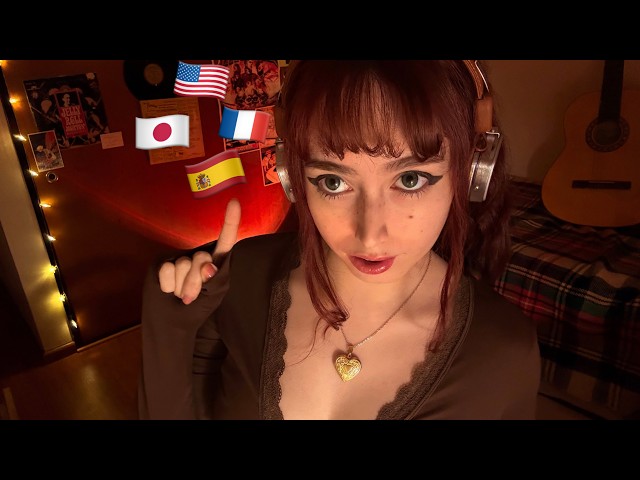 ⋆˚࿔ ASMR in different languages 𝜗𝜚˚⋆