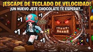 ROBLOX//ESCAPE / DE TECLADO DE VELOCIDAD