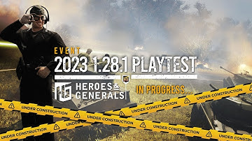 TANK BATTLES IN 2025! | Heroes & Generals 2023 Sunrise Playtesting