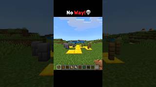 No Way!? 💀 #minecraft #gaming