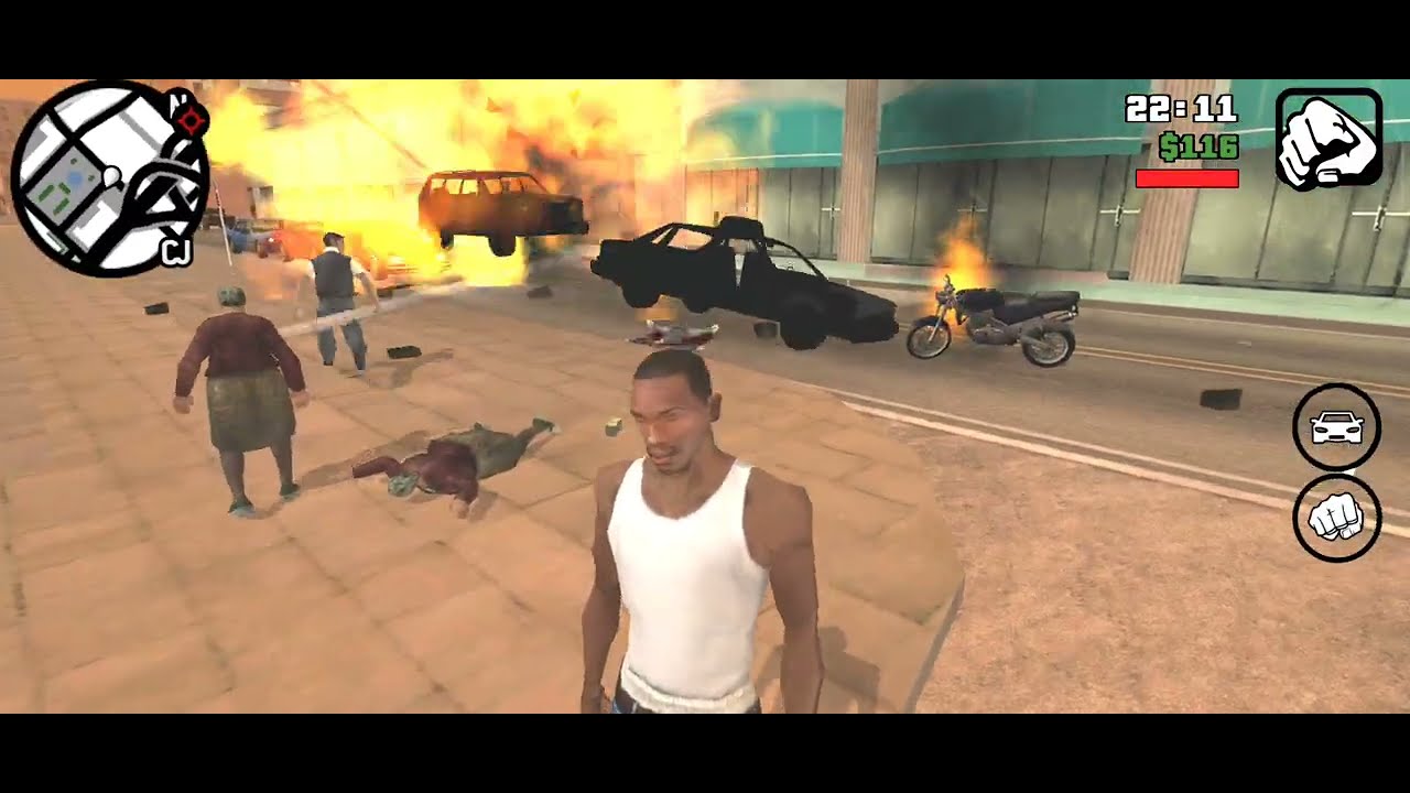 GTA San Andreas/blast kar deya car 🚗