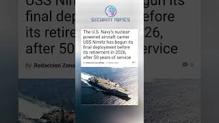 The US just lost one aircraft carrier #shorts #aircraftcarrier #usnavy #Nimitz