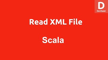 Scala Read XML As File