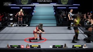 AEW: Fight Forever Triangle of Madness vs Queen Aminata &amp; Jamie Hayter