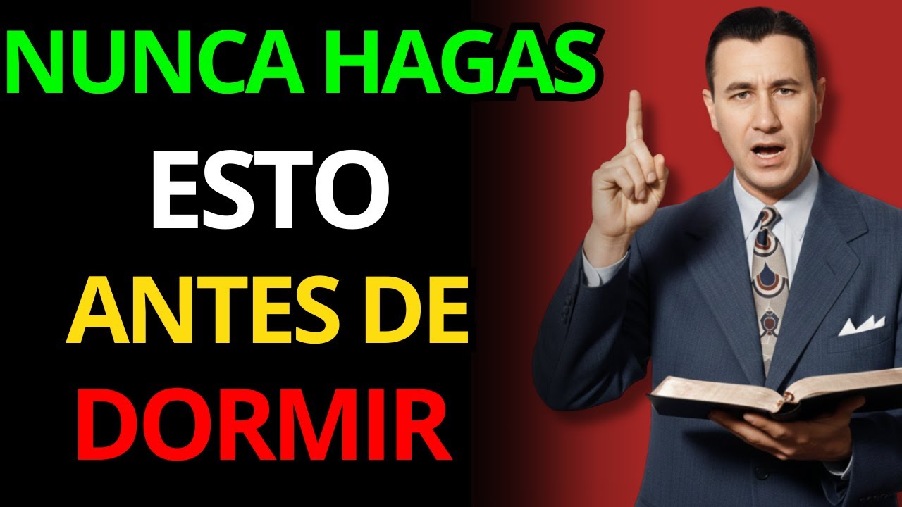 NUNCA HAGAS ESTO ANTES DE DORMIR, ADVIERTE ORAL ROBERTS | Oral Roberts