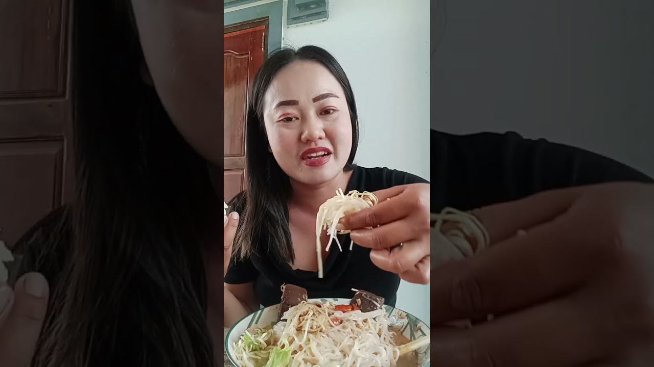 #รายการสาวบุนพากิน #หมี่กะทิ#ລາຍການສາວບຸນພາກິນ #ຫມີ່ກະທິ