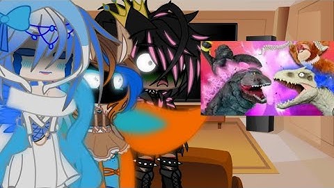 Kaijus react to Godzooky x Konky Donk: The New Monke #gacha #godzillaxkongthenewempire  #reaction