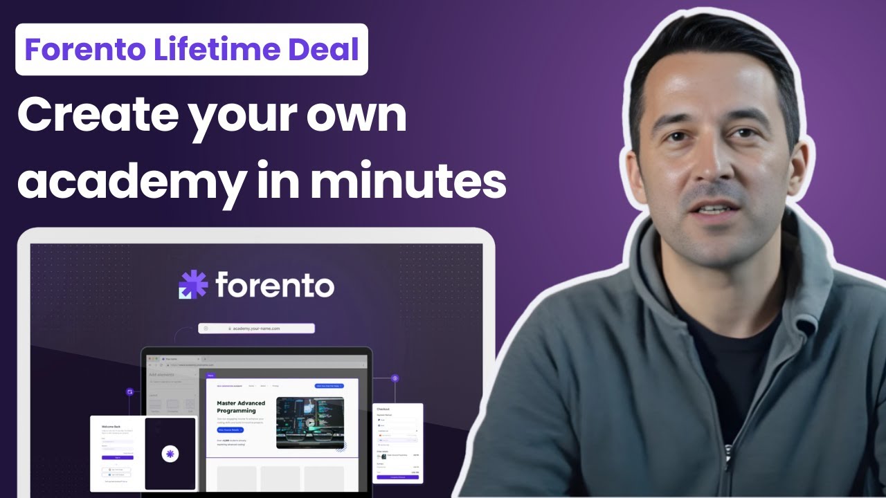 Forento Lifetime Deal Review 2025 🚀 Best Kajabi Alternative!