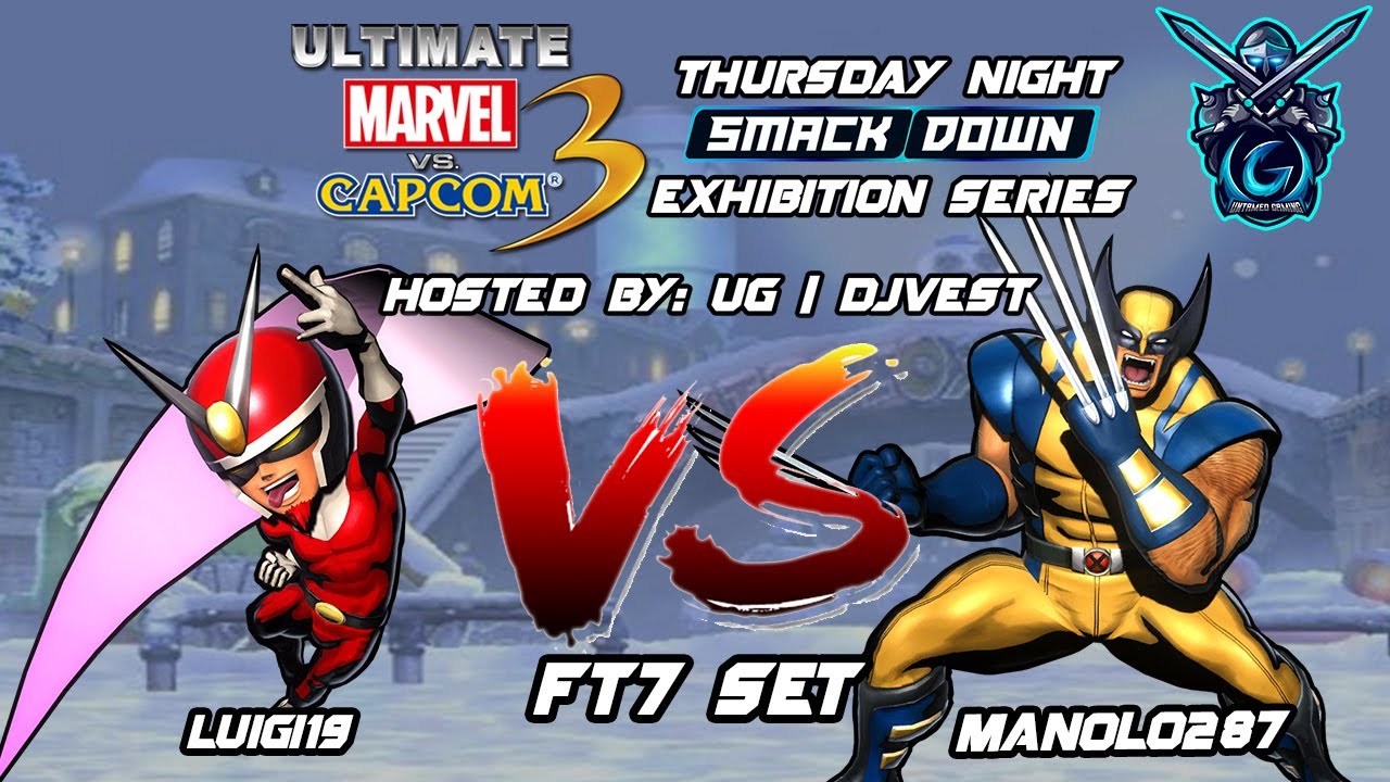 Серия показательных выступлений UMVC3 Thursday Night Smackdown - Luigi19 против Manolo287 FT7 Set
