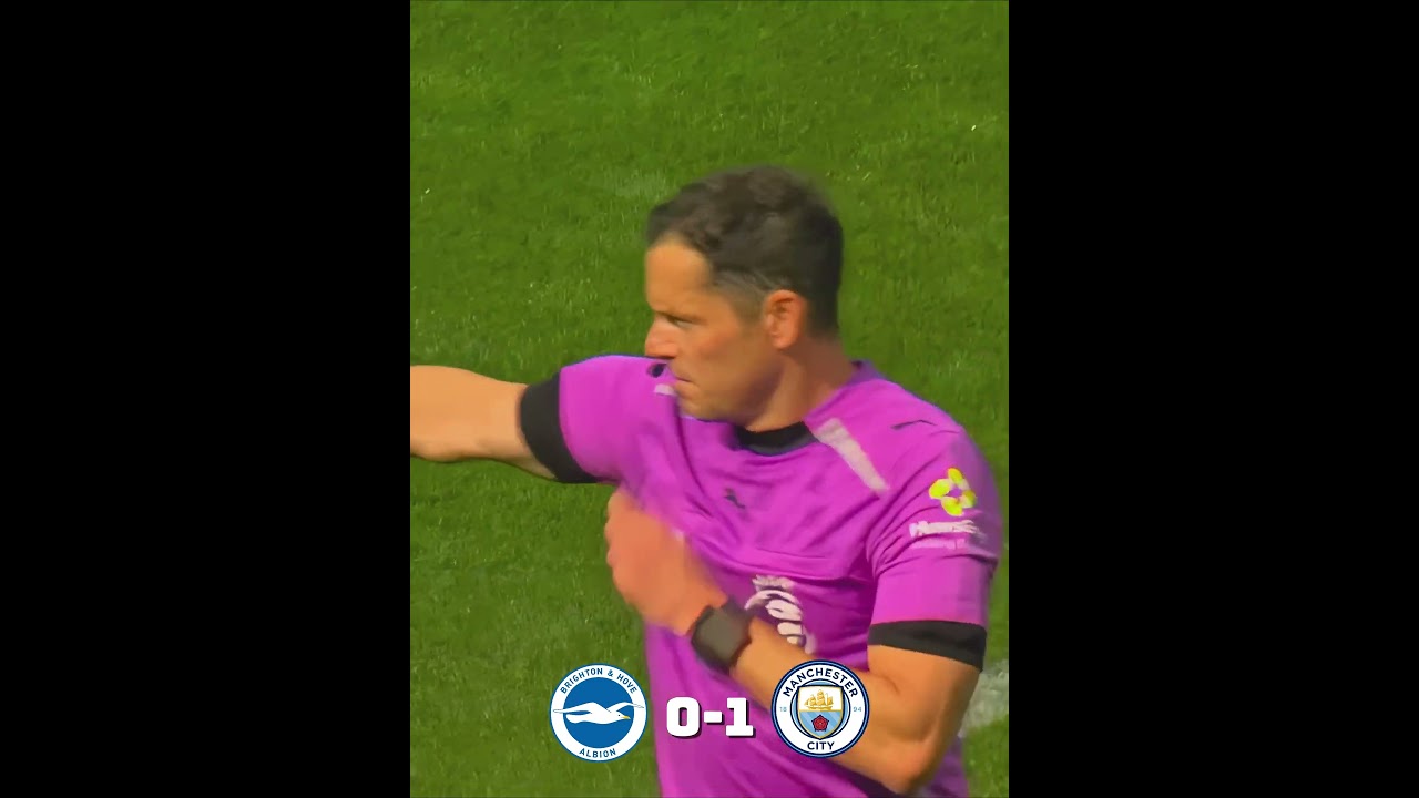 Man City Brighton 25/26 😳🔥