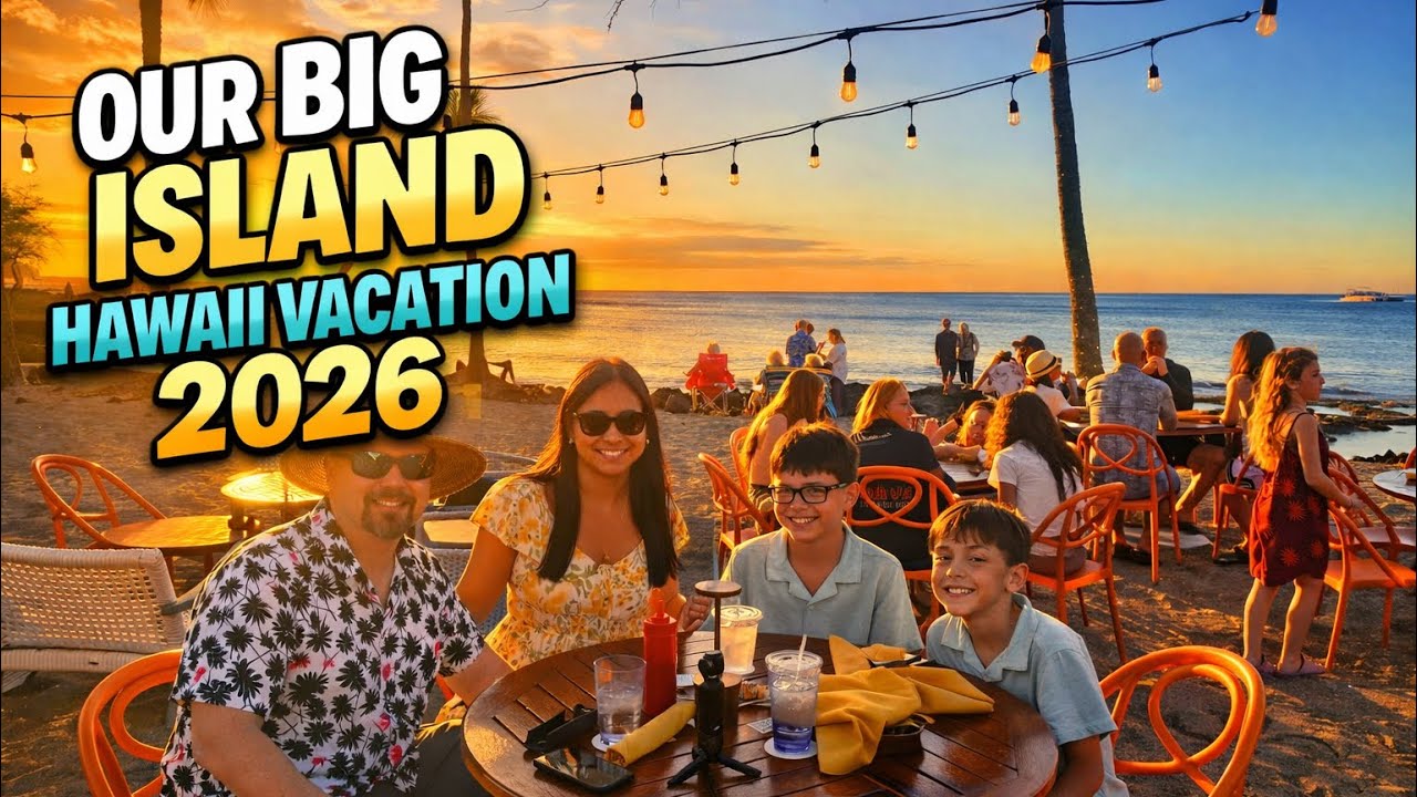 Big Island, Hawaii family vacation 2026