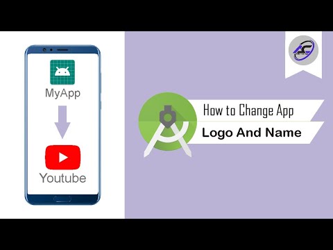 Cara Ganti App Logo Dan Nama di Android Studio | ChangeLogoAndName | Coding Android
