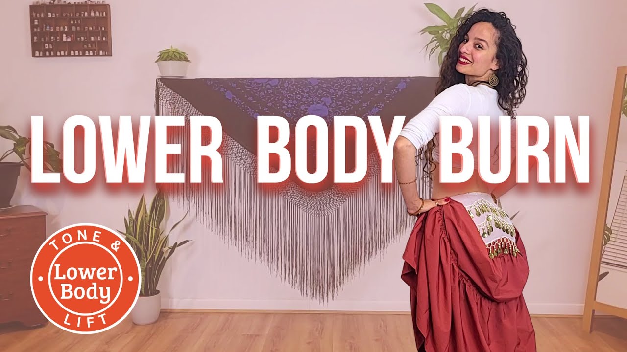 25-минутная тренировка нижней части тела | Танец живота для силы и грации