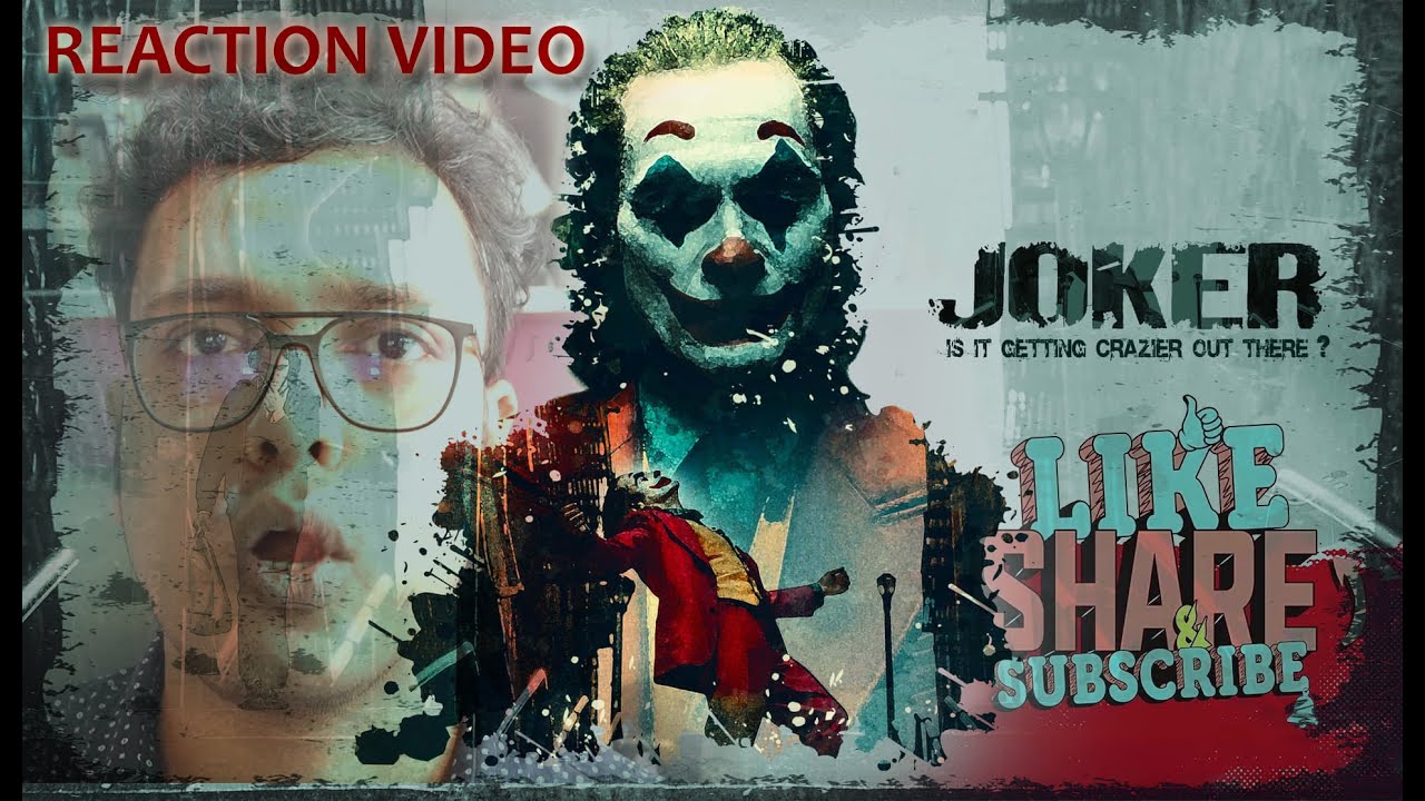 JOKER 2019 | REACTION VIDEO - YouTube
