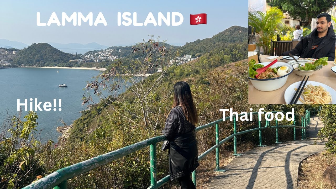 Unplanned hike in LAMMA ISLAND 🏝️ | Sok kwu wan to Yung Shue Wan | found Thai restaurant | hike fun