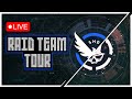 The division 2 live  final night of the raid team tour