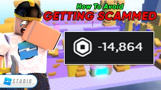 The Commission Process.. How To Avoid Getting Scammed Roblox