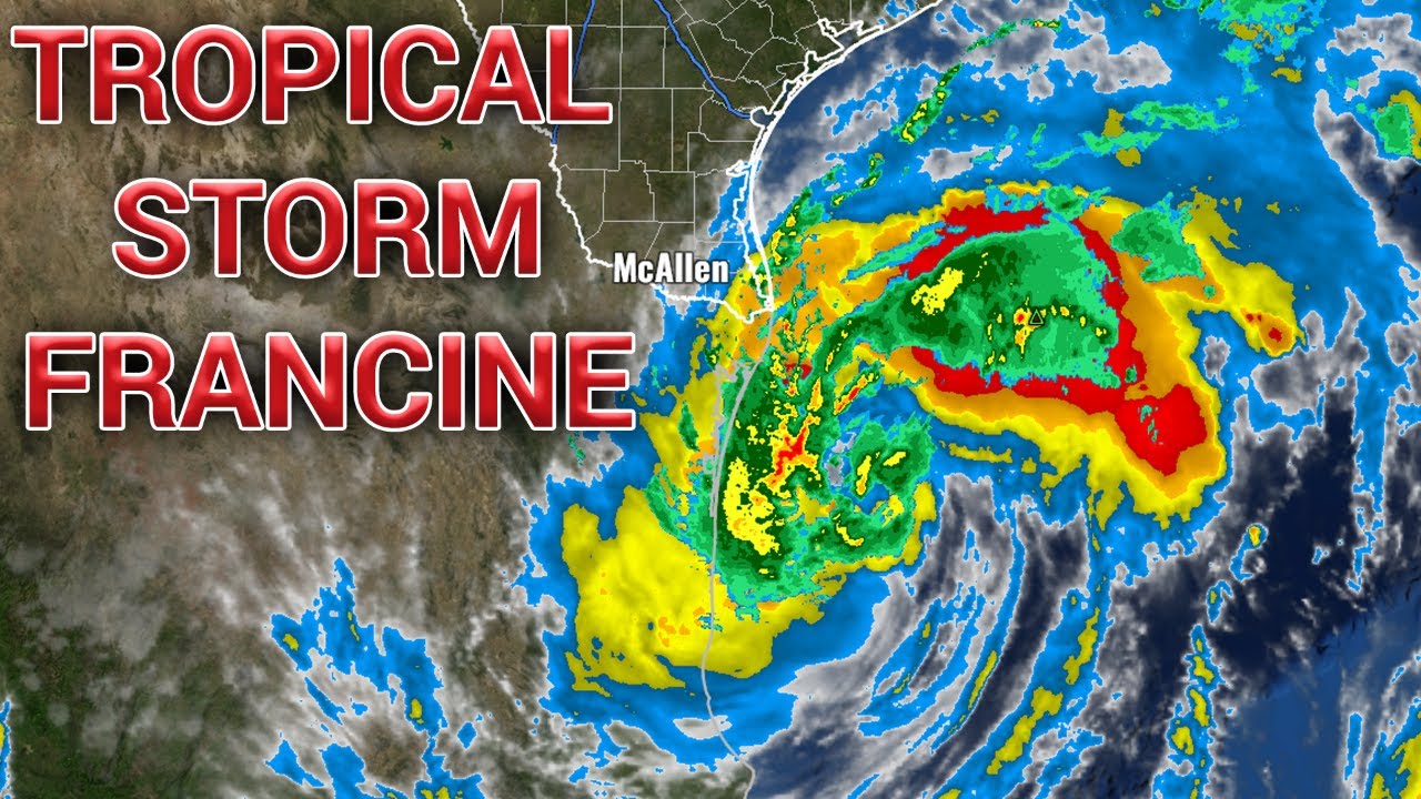 New Storm in the Gulf - Tracking Francine - YouTube