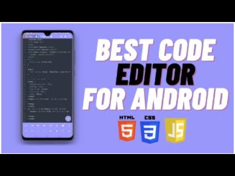 Basic Introduction Of Acode App And Html Layouts || Android Code Editor ...