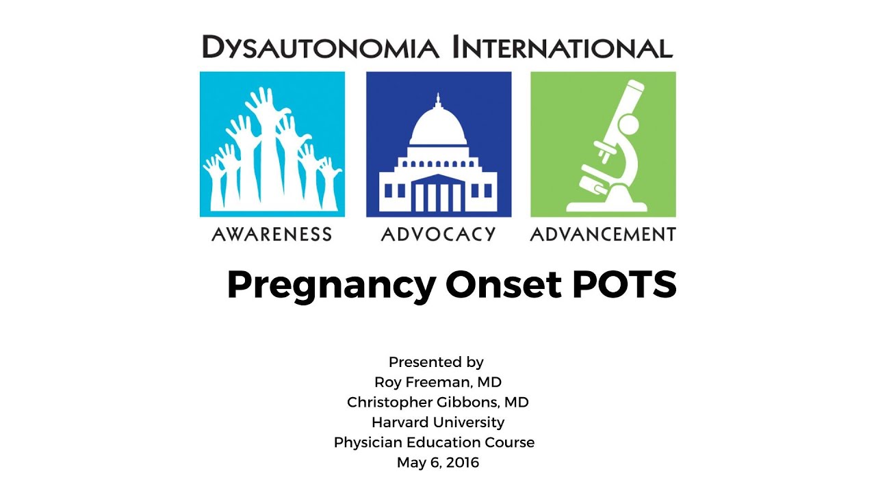 Pregnancy Onset POTS YouTube