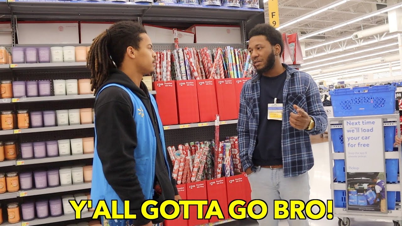 fake walmart employee prank!