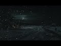 Haunting Winter Night at a Gothic Mansion 🌌🏰 | Relaxing Wind Sounds for Sleep & Deep Focus