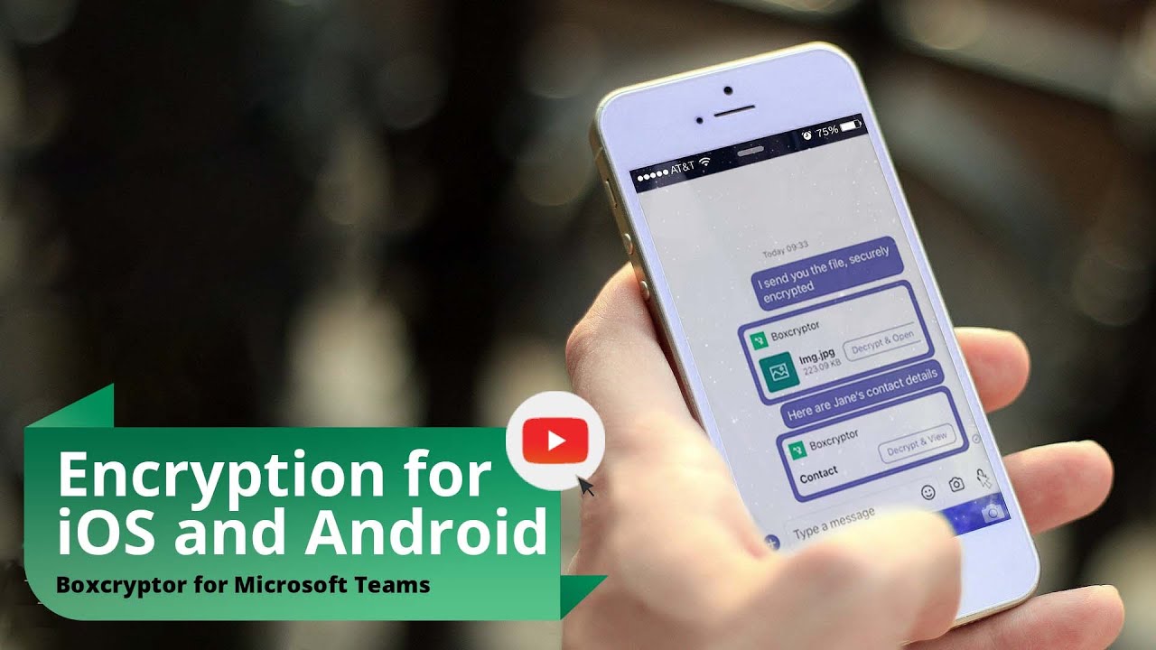 Boxcryptor for Microsoft Teams | iOS and Android - YouTube