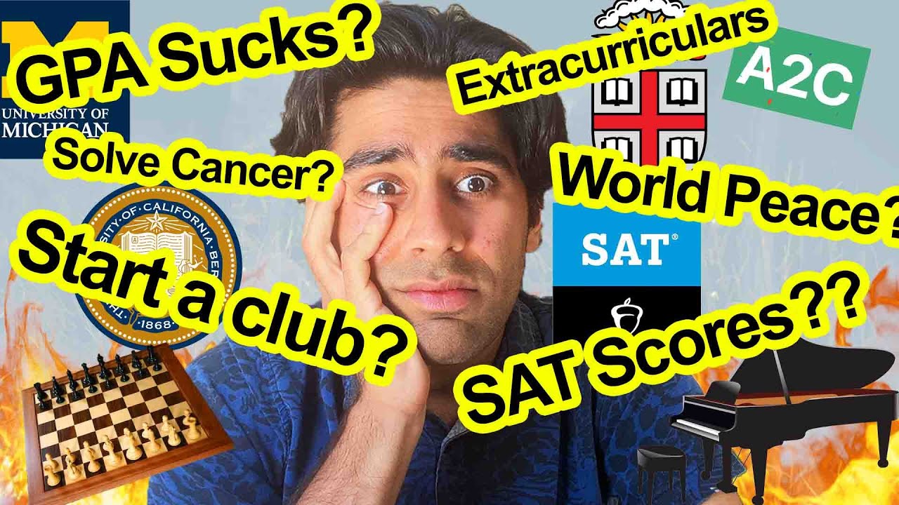 the last college admissions advice video you'll ever need - YouTube