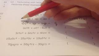 MyMaths Factorising Linear part 2
