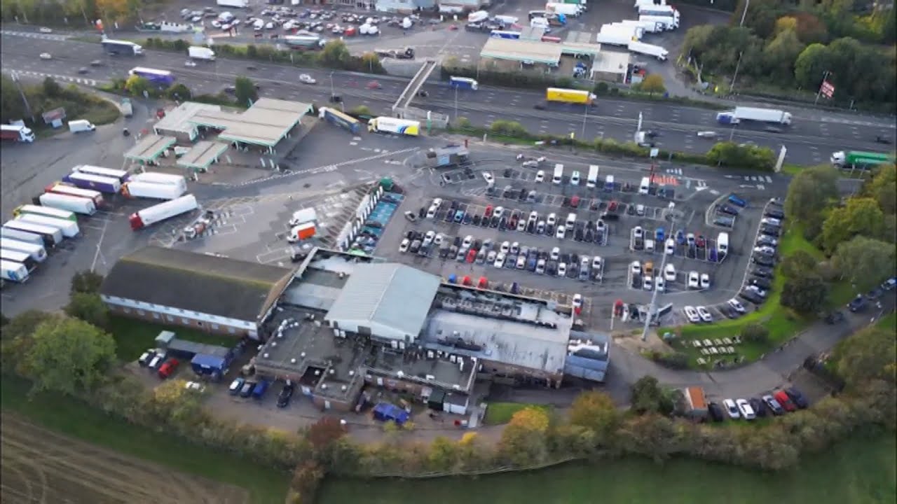 Watford Gap service station end of the road and a new lease of life