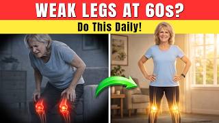 Over 70? JUST Do THESE 5 Exercises To Double Leg Strength FAST! (15x Better Than Squats)