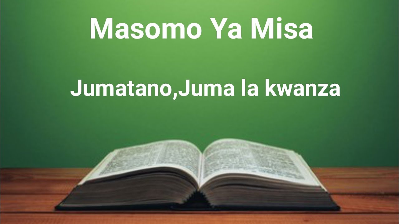 Masomo Ya Misa Takatifu Leo Jumatano Juma La Kwanza Mwaka A misa masomo-ya-misa-takatifu-leo-jumatano-juma-la-kwanza-mwaka-a-misa