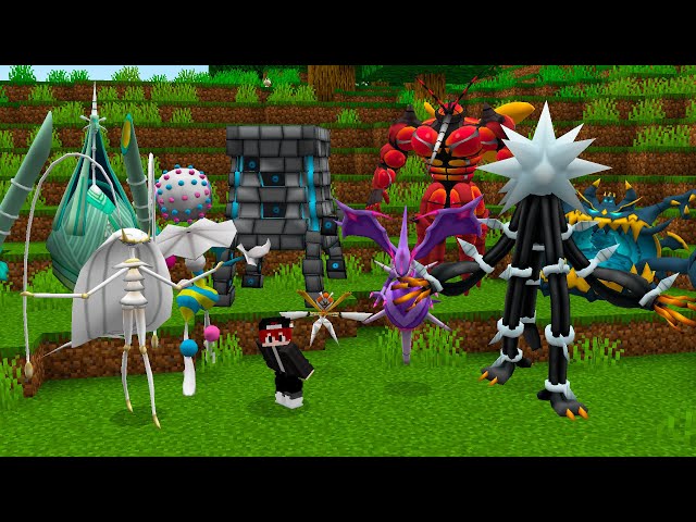 Minecraft: TODOS OS ULTRA BEAST!! *qual é o melhor?* - PIXELMON Ep.47 ‹‹  P3DRU ›› 